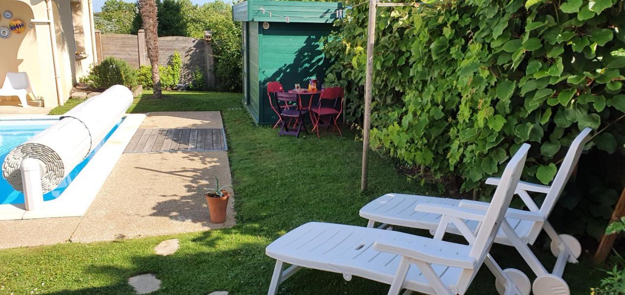 A La Topaze #Gite Calme #3 Pers #Piscine Privee #Cholet #Wifi Haut Debit #Preau #Cholet #Parc Japonais #Puy Du F Ou Le May-sur-Evre Buitenkant foto