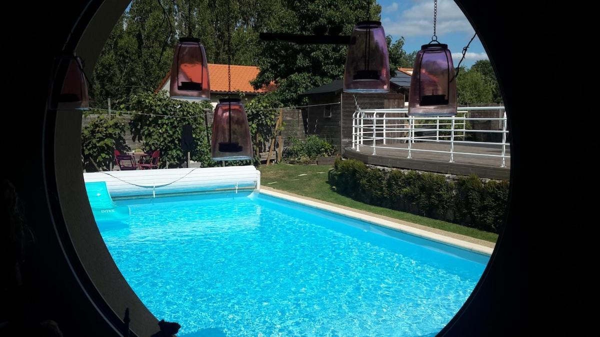 A La Topaze #Gite Calme #3 Pers #Piscine Privee #Cholet #Wifi Haut Debit #Preau #Cholet #Parc Japonais #Puy Du F Ou Le May-sur-Evre Buitenkant foto