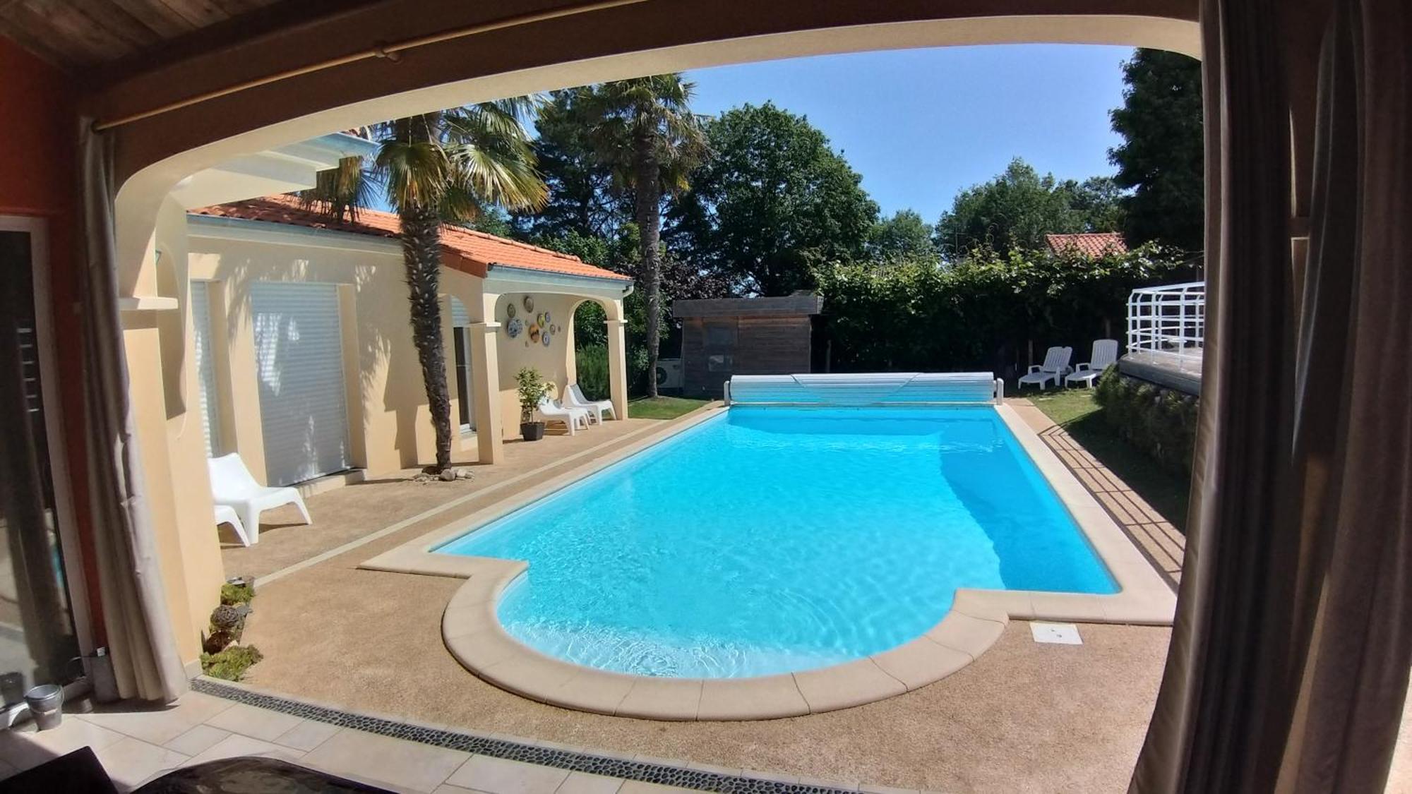 A La Topaze #Gite Calme #3 Pers #Piscine Privee #Cholet #Wifi Haut Debit #Preau #Cholet #Parc Japonais #Puy Du F Ou Le May-sur-Evre Buitenkant foto